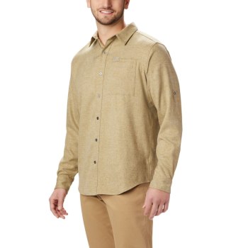 Columbia Muške Košulje - Pilsner Lodge II Long Sleeve Maslinasto Zelene Smeđe | NKGH-21864
